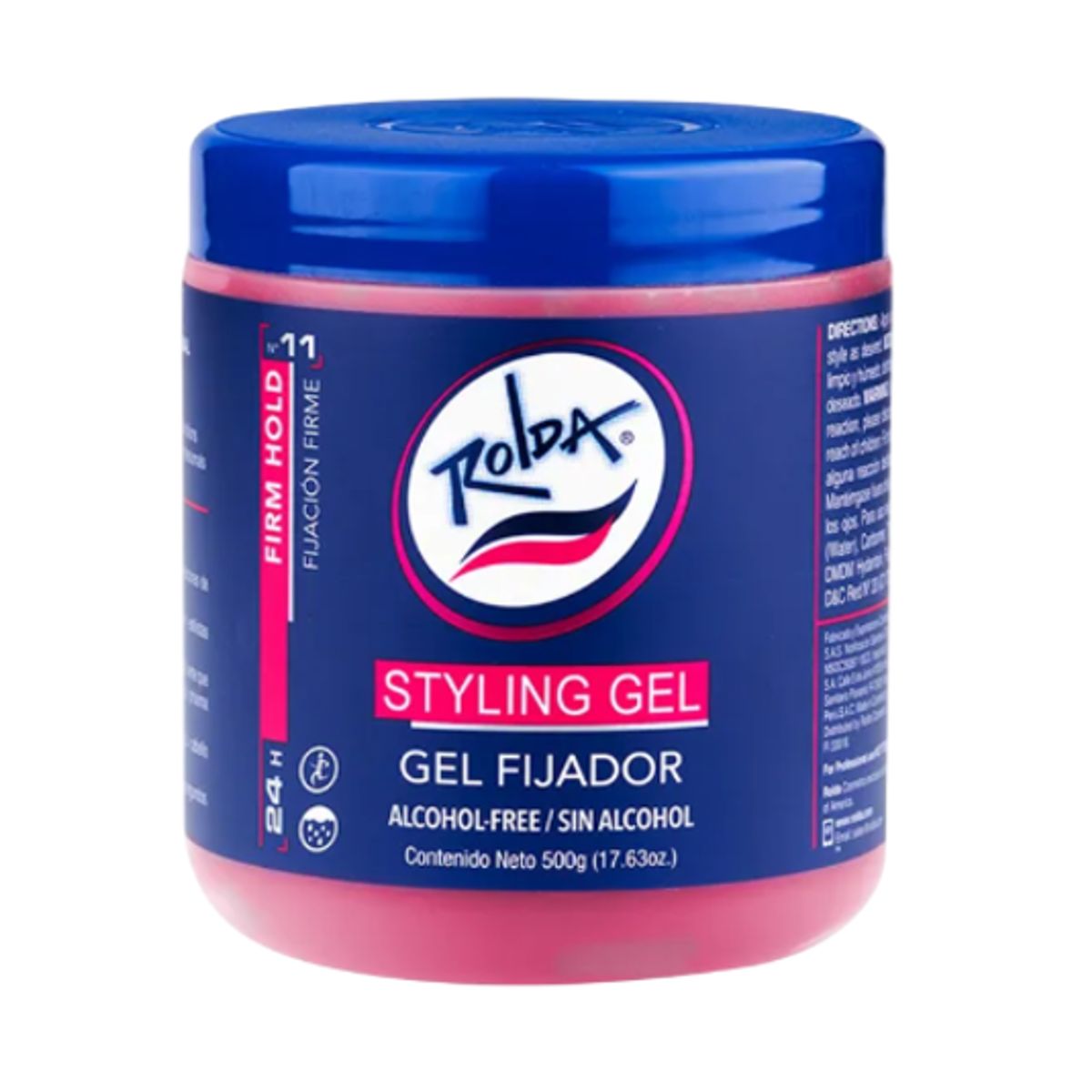 GENERICO - Rolda Gel Fijador Tradicional 500gr Rojo