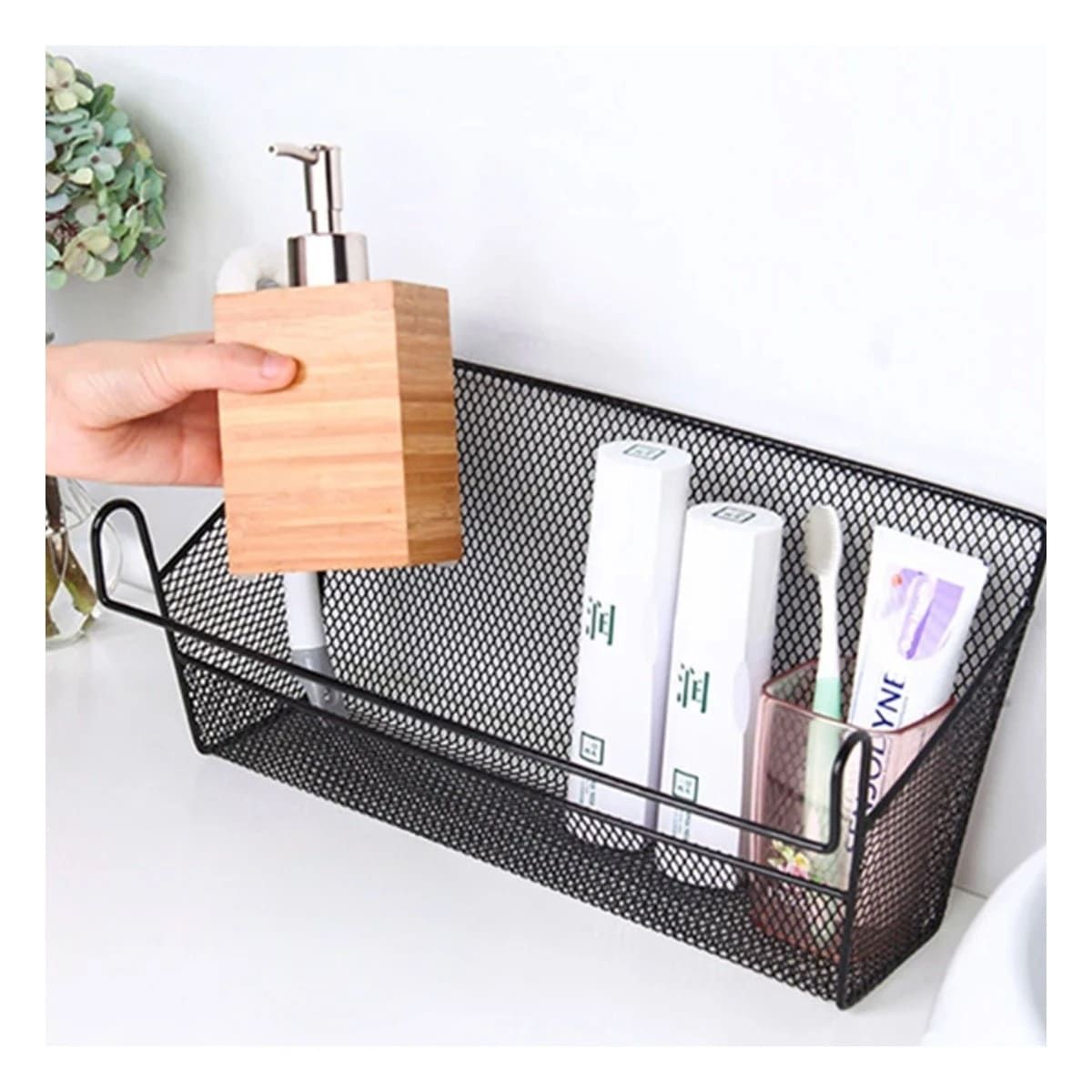 RYBIU IMPORT - Organizador de Libros en Tono Negro Y+Ligas de Regalo