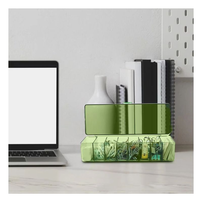 RYBIU IMPORT - Pack4 Caja Versatil Multiuso en Verde Y+Regalo Stickers