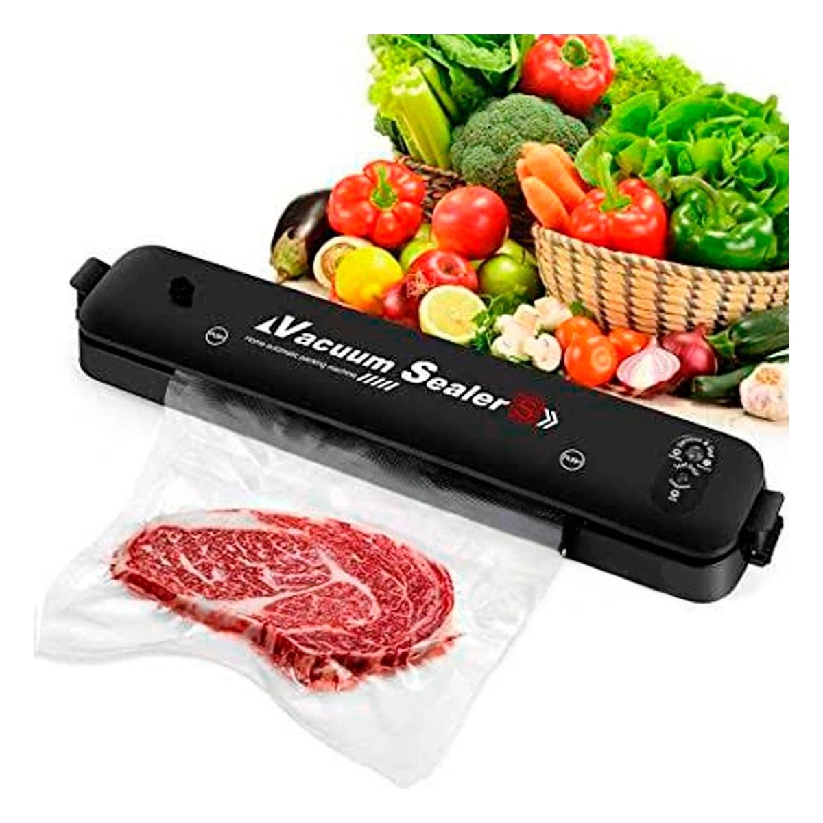 GENERICO - Sellador Compacto de Color Negro Y+Papel de Regalo