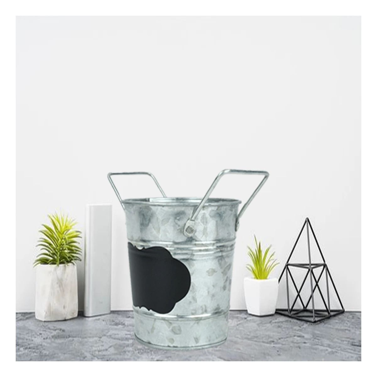 GENERICO - Pack12 Cubo Apunte en Nube Plateado Y+Regalo Stickers