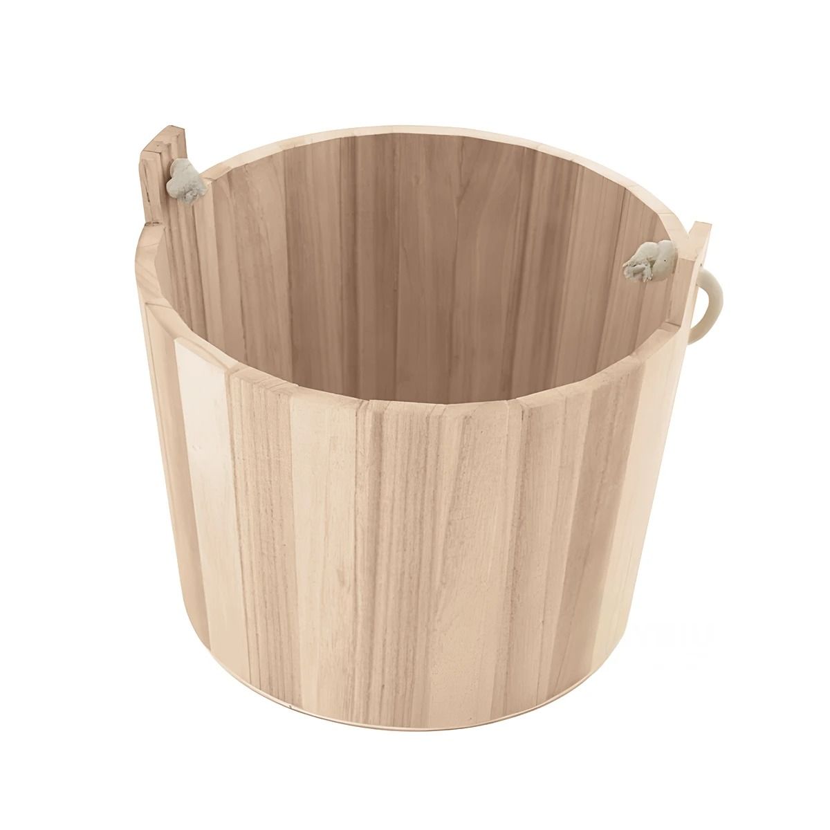 GENERICO - Pack4 Cubeta Funcional con Cuerda 16x16cm Y+Regalo Stickers