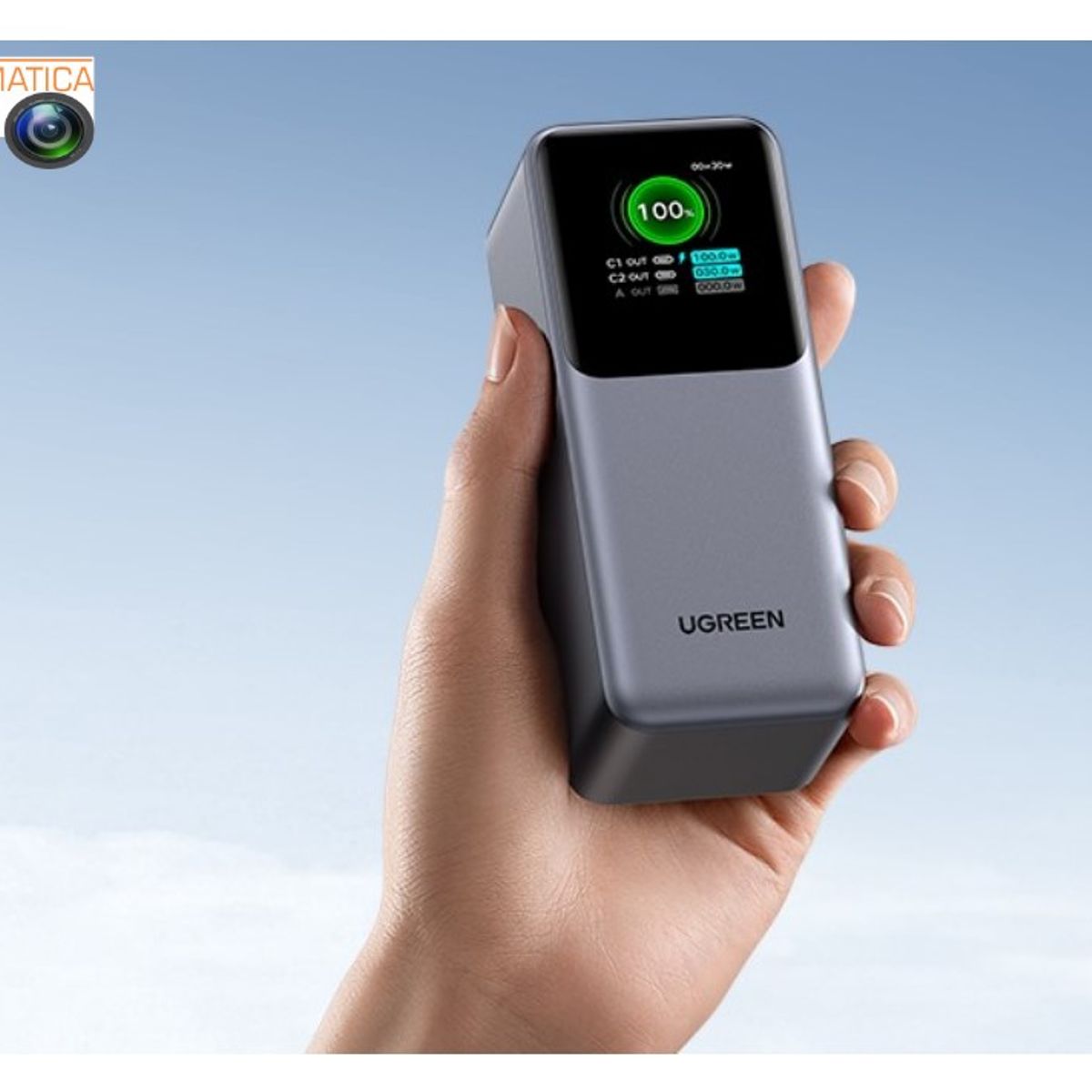 UGREEN - Bateria Portatil - Laptop y Celular 100W 12000mA - Power Bank Ugreen