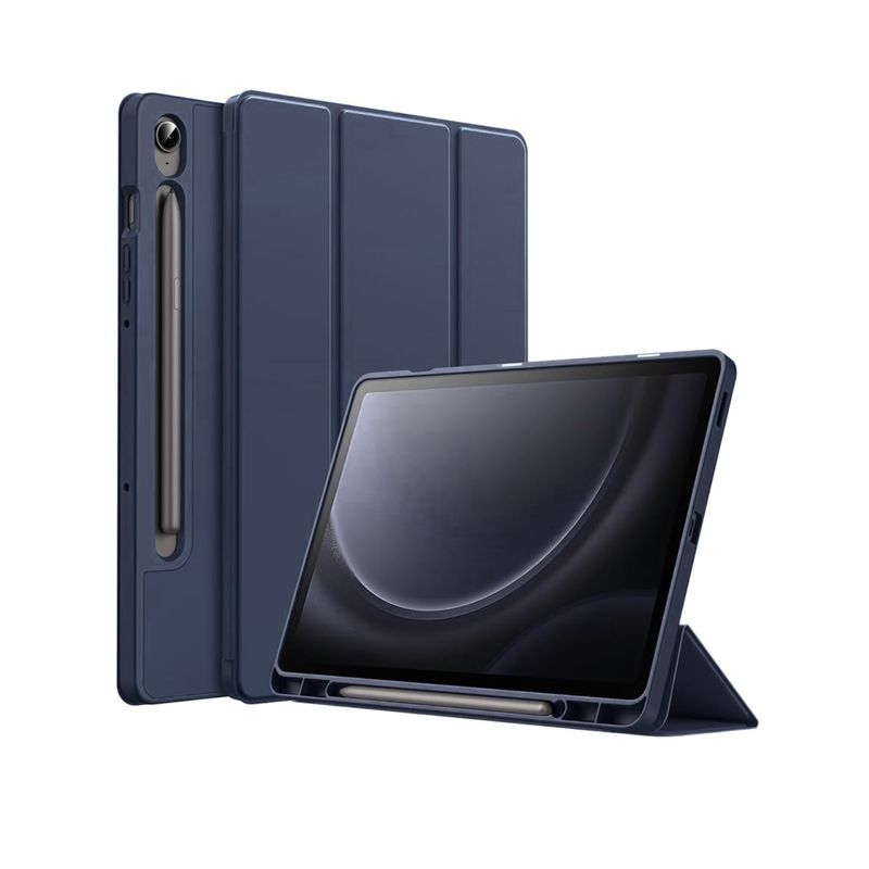 CASE - Funda Smart Cover Porta pencil Para Samsung S10 lite  - azul