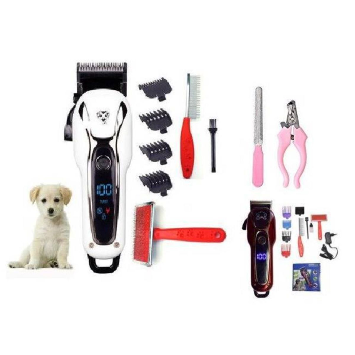 GENERICO - Cortador de Pelo Profesional Mascota Digital