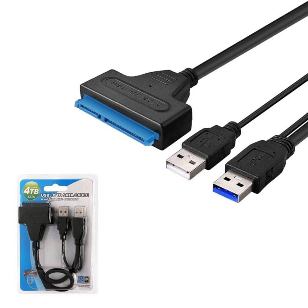 GENERICO - Cable Sata A Usb 3.0 Adaptador Para Disco Duro 2.5 4tb