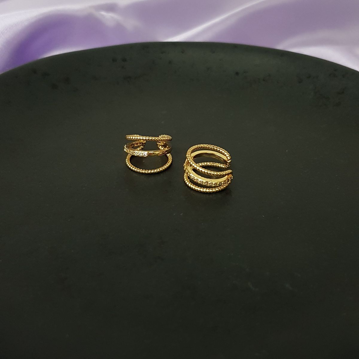 GENERICO - ARETES EAR CUFF STRASS