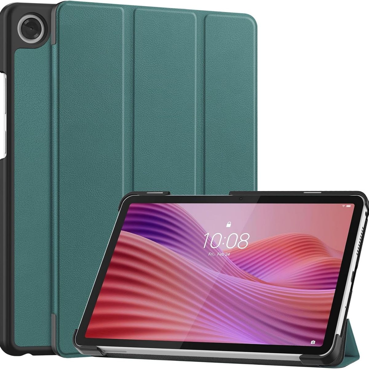 GENERICO - Funda Protector imantado para Lenovo K9 2025 / Tab One 8.7 "  - VERDE