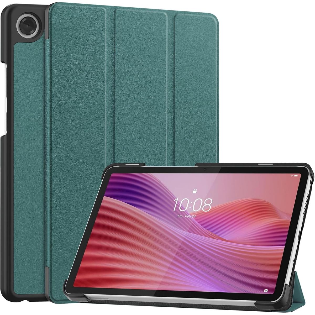 GENERICO - Funda Protector imantado para Lenovo K9 2025 / Tab One 8.7 "  - VERDE