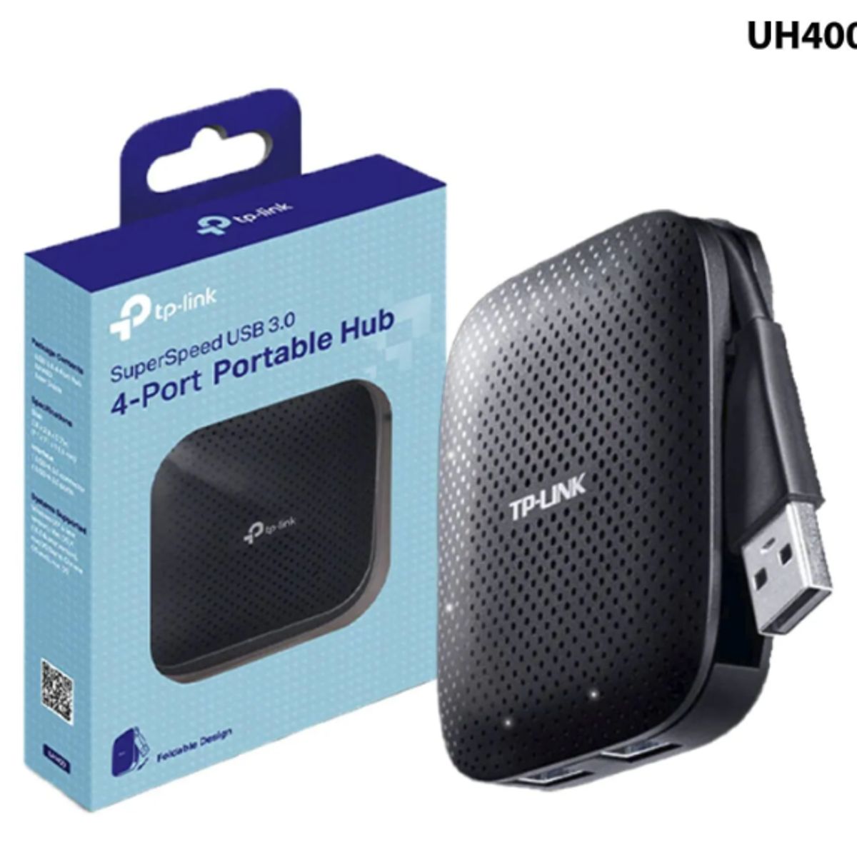 TP LINK - Hub TP-Link Usb 3.0 Alta Velocidad UH400 De 4 Puertos