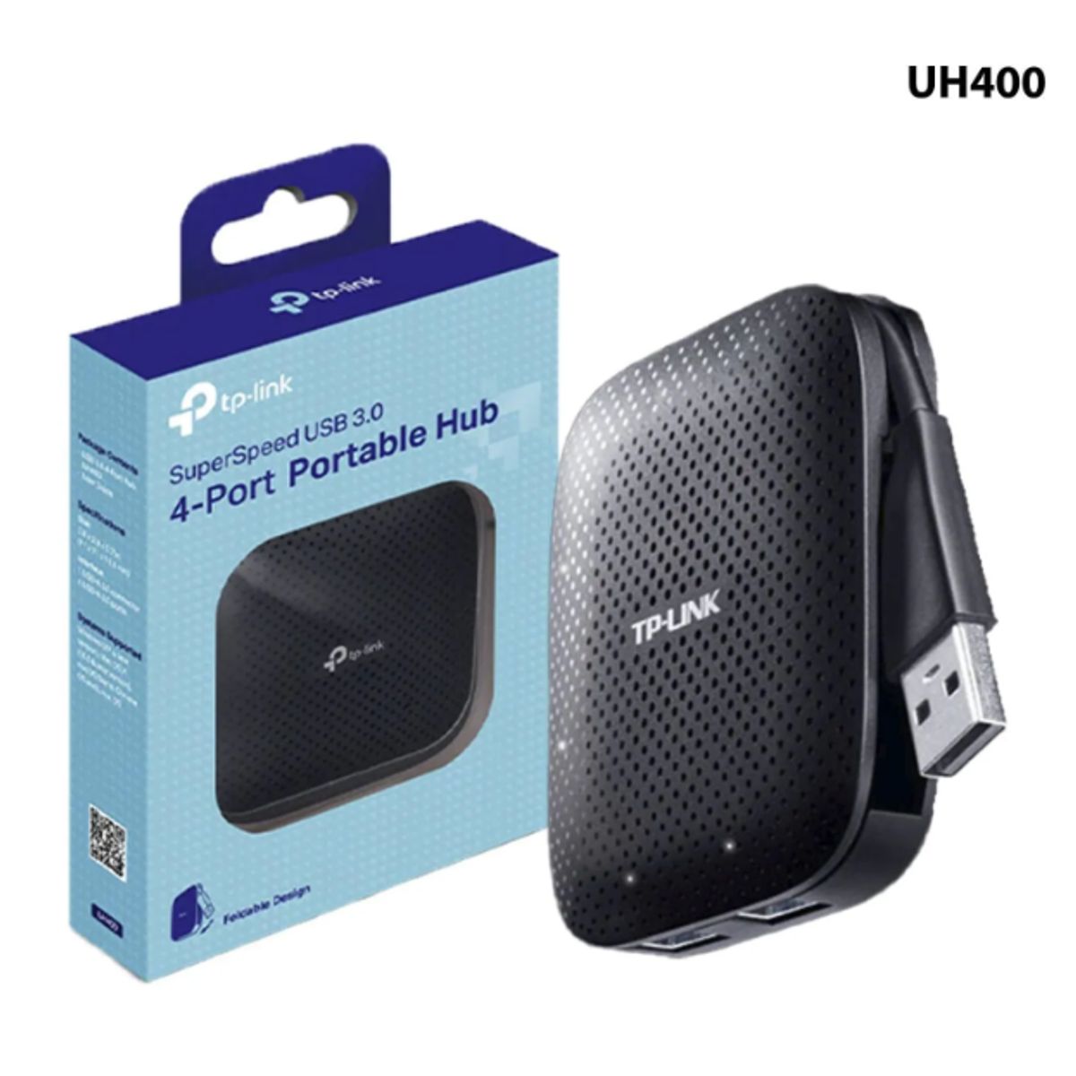 TP LINK - Hub TP-Link Usb 3.0 Alta Velocidad UH400 De 4 Puertos