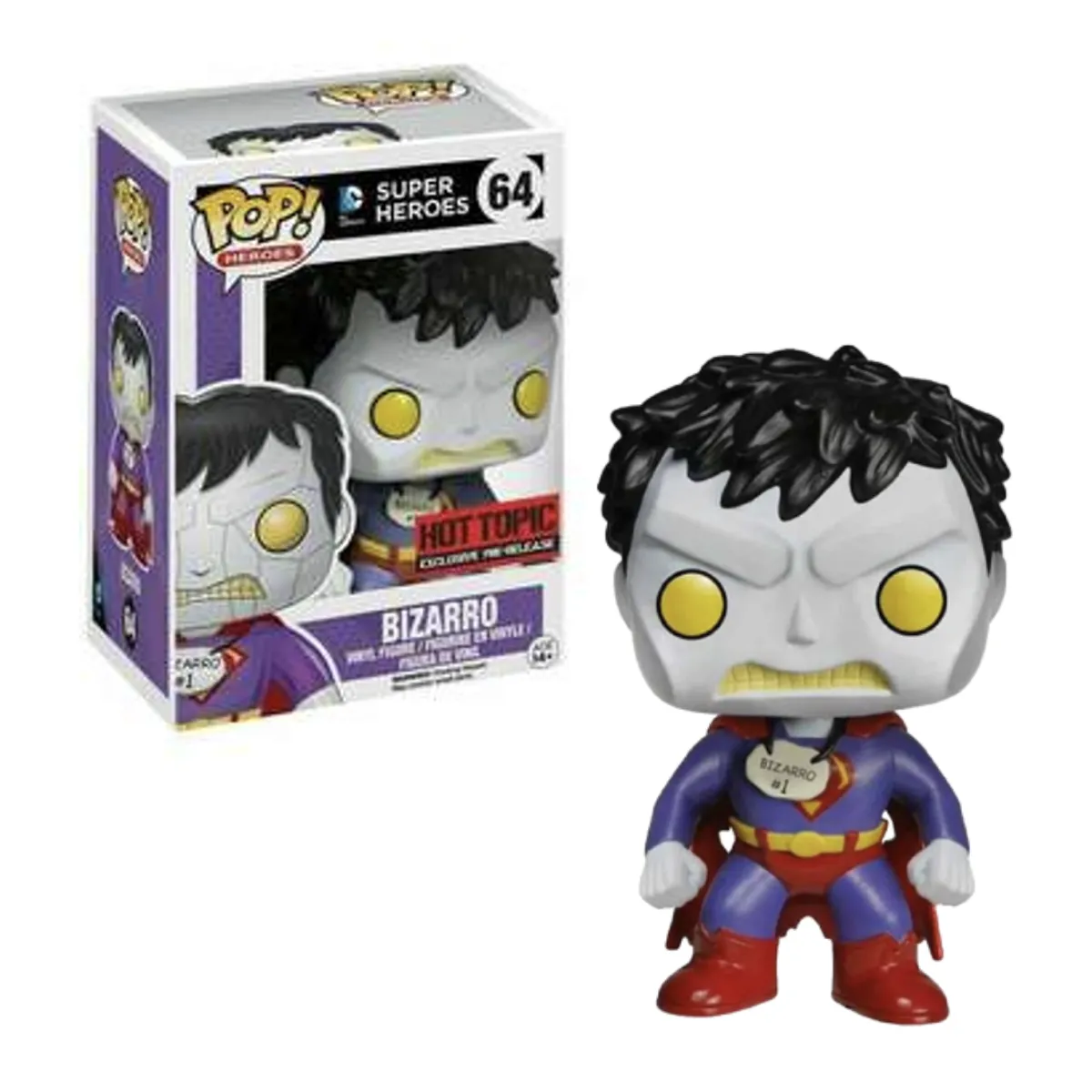FUNKO - Bizarro Funko Pop 64 Exclusivo Pre Release DC