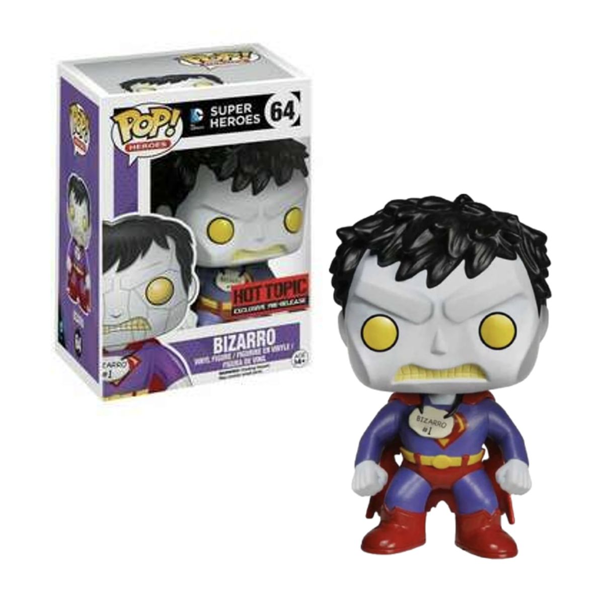 FUNKO - Bizarro Funko Pop 64 Exclusivo Pre Release DC