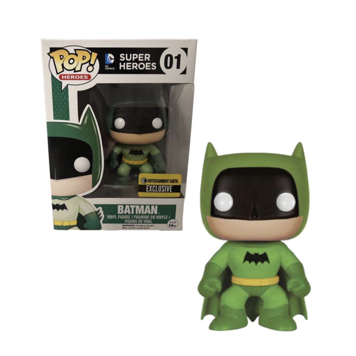 FUNKO - Batman Green Funko Pop 1 Exclusivo Vaulted DC