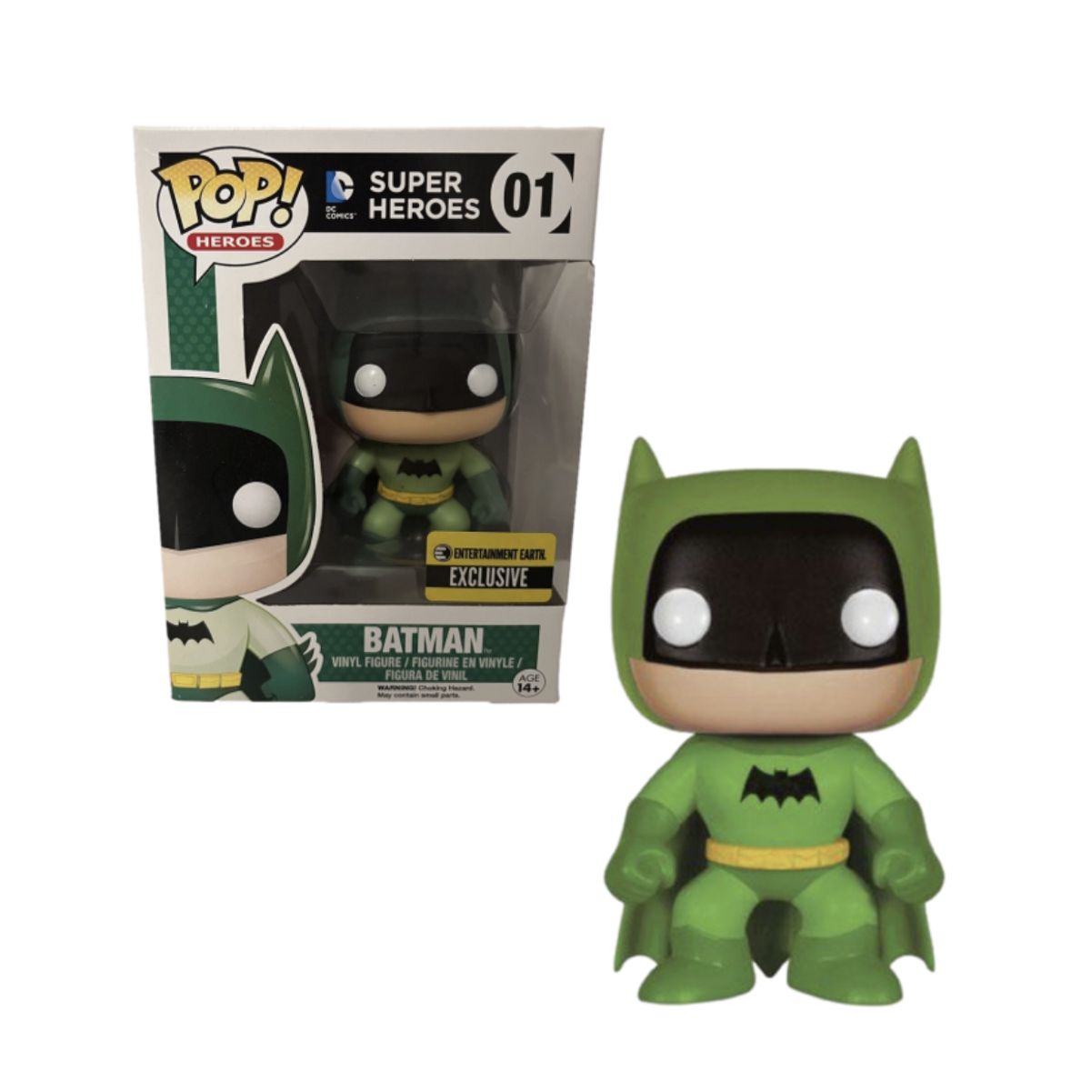 FUNKO - Batman Green Funko Pop 1 Exclusivo Vaulted DC