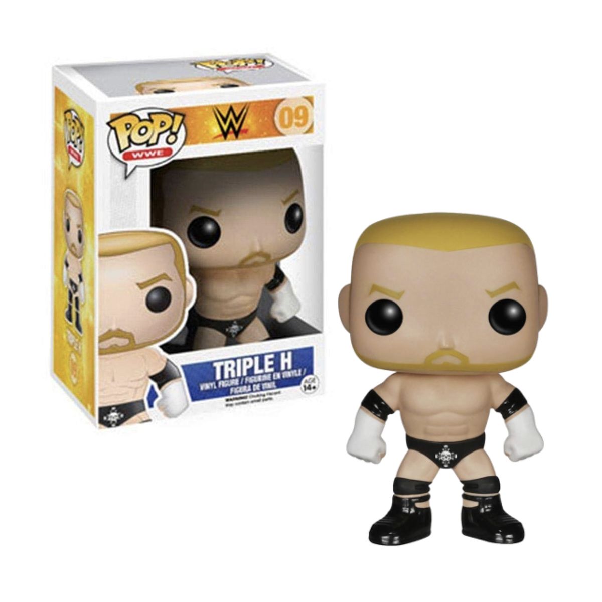 FUNKO - Triple H Funko Pop 9 WWE Modelo Antiguo Vaulted