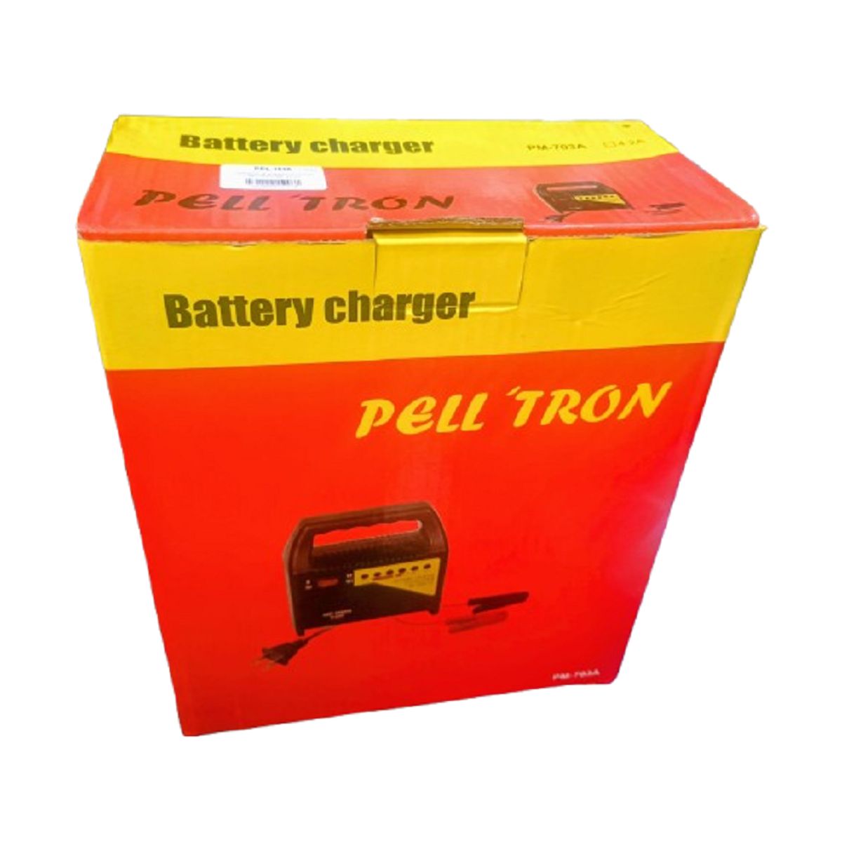 GENERICO - Cargador de Batería 6 Y 12 V Para Auto Moto 6 Amp PELLTRON PEL-703A