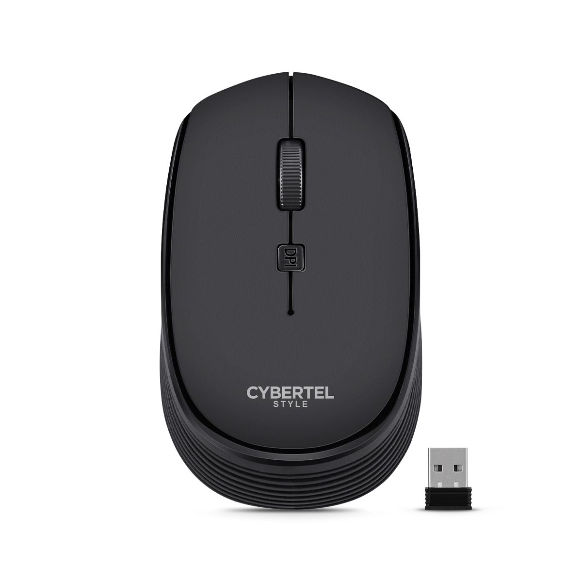 CYBERTEL - Mouse 2 Modos:Bluetooth Inalámbrico 1600DPI Cybertel Style2 M312K-2M