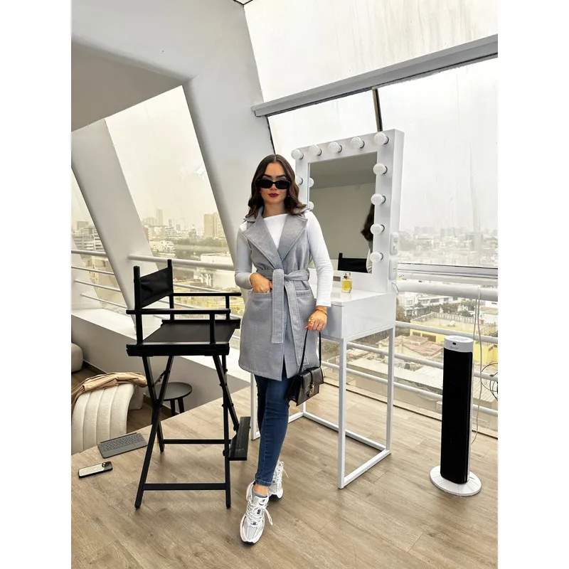 ALLEZ COLLECTION - CHALECO VICTORIA MUJER - CINTURON