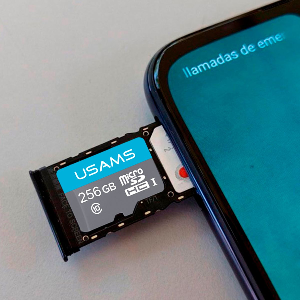 USAMS - Tarjeta Memoria Micro SD USAMS HighSpeed 256 Gb + Adaptador