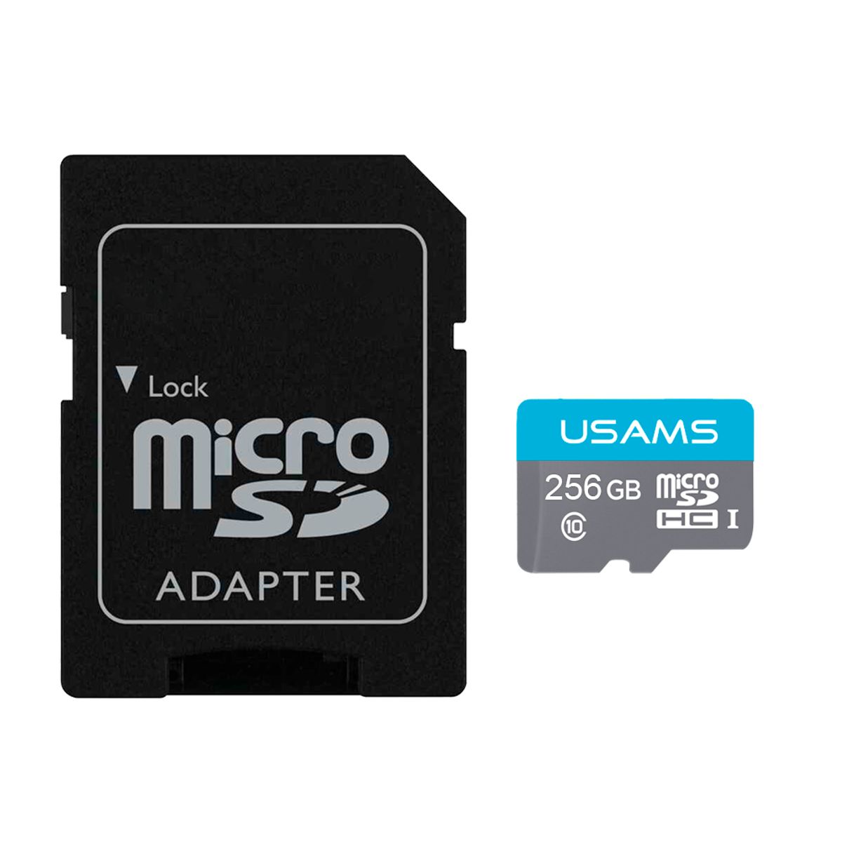 USAMS - Tarjeta Memoria Micro SD USAMS HighSpeed 256 Gb + Adaptador