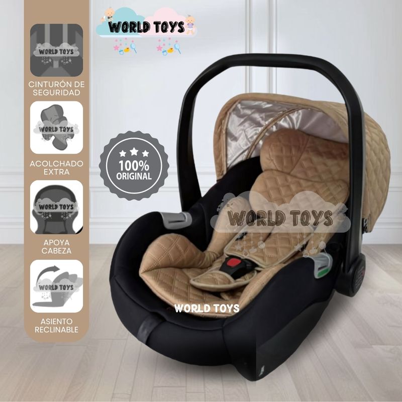 BABY - Porta bebé de Lujo «PRIME» Edición Limitada Beige