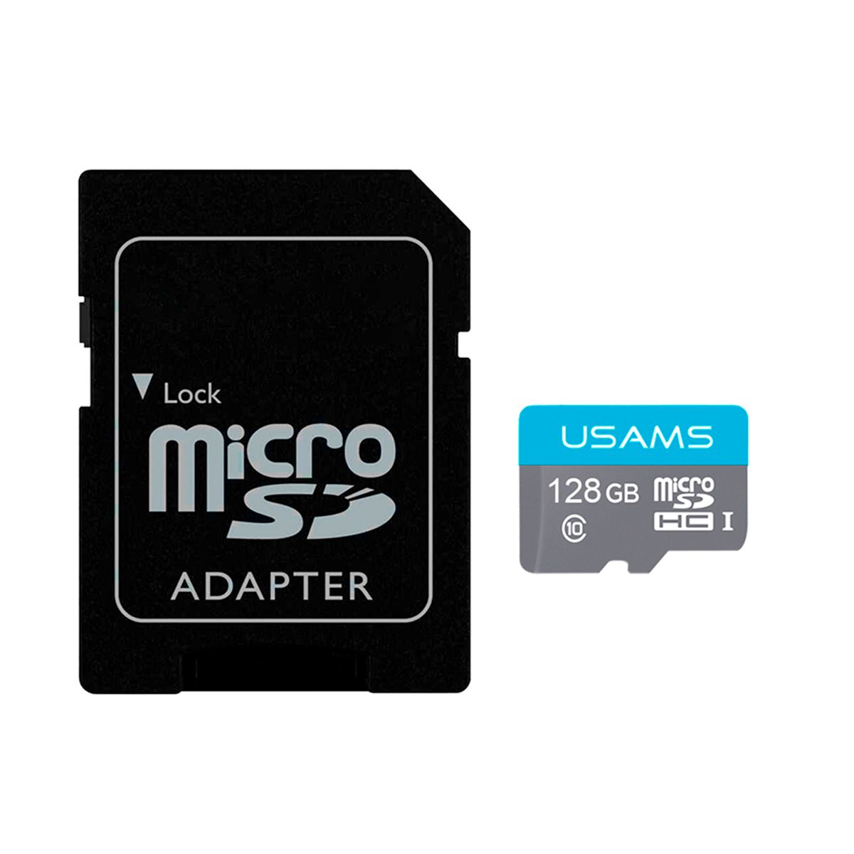 USAMS - Tarjeta Memoria Micro SD USAMS HighSpeed 128 Gb + Adaptador