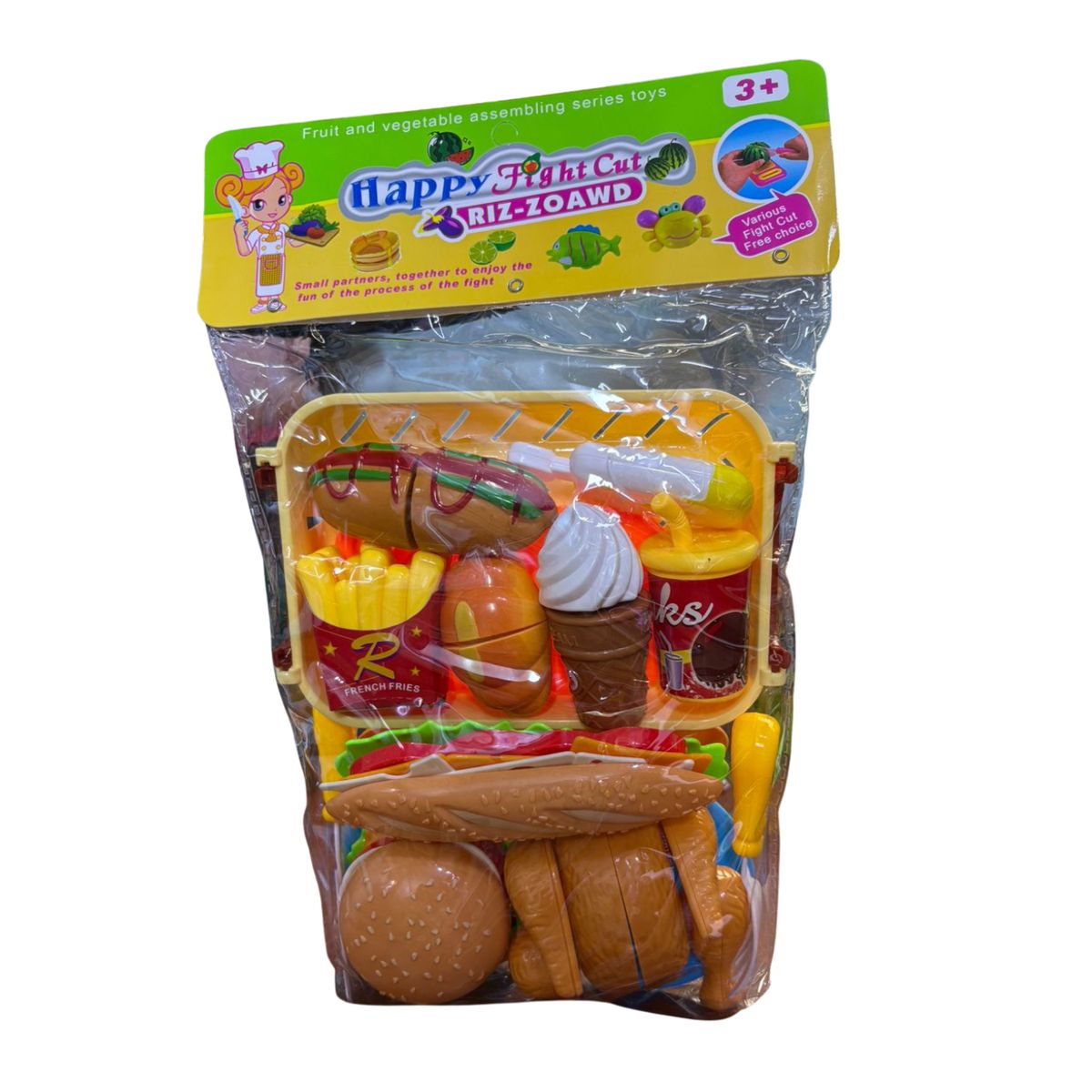 GENERICO - SET DE COMIDA CHATARRA CON POLLO