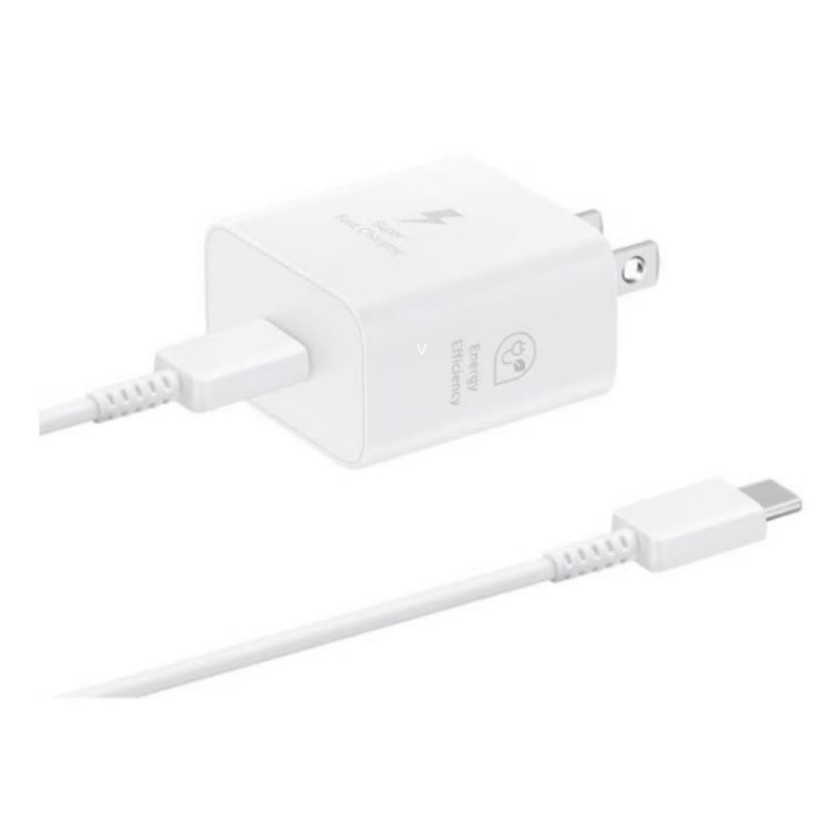 SAMSUNG - Cargador Samsung 25W Con Cable GAN para S23 Ultra Blanco