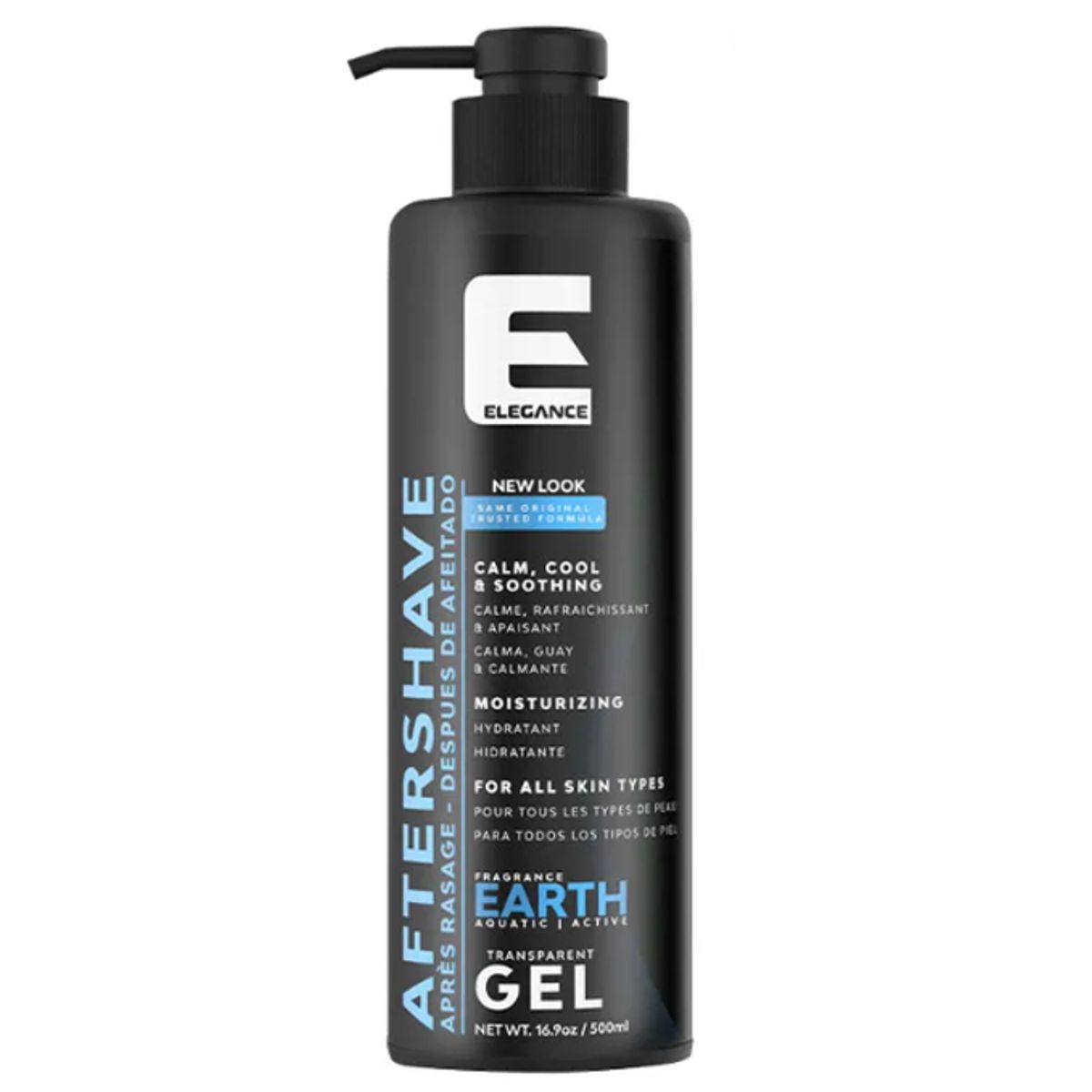 ELEGANCE - Elegance Gel de Afeitar  Earth Azul 500ml