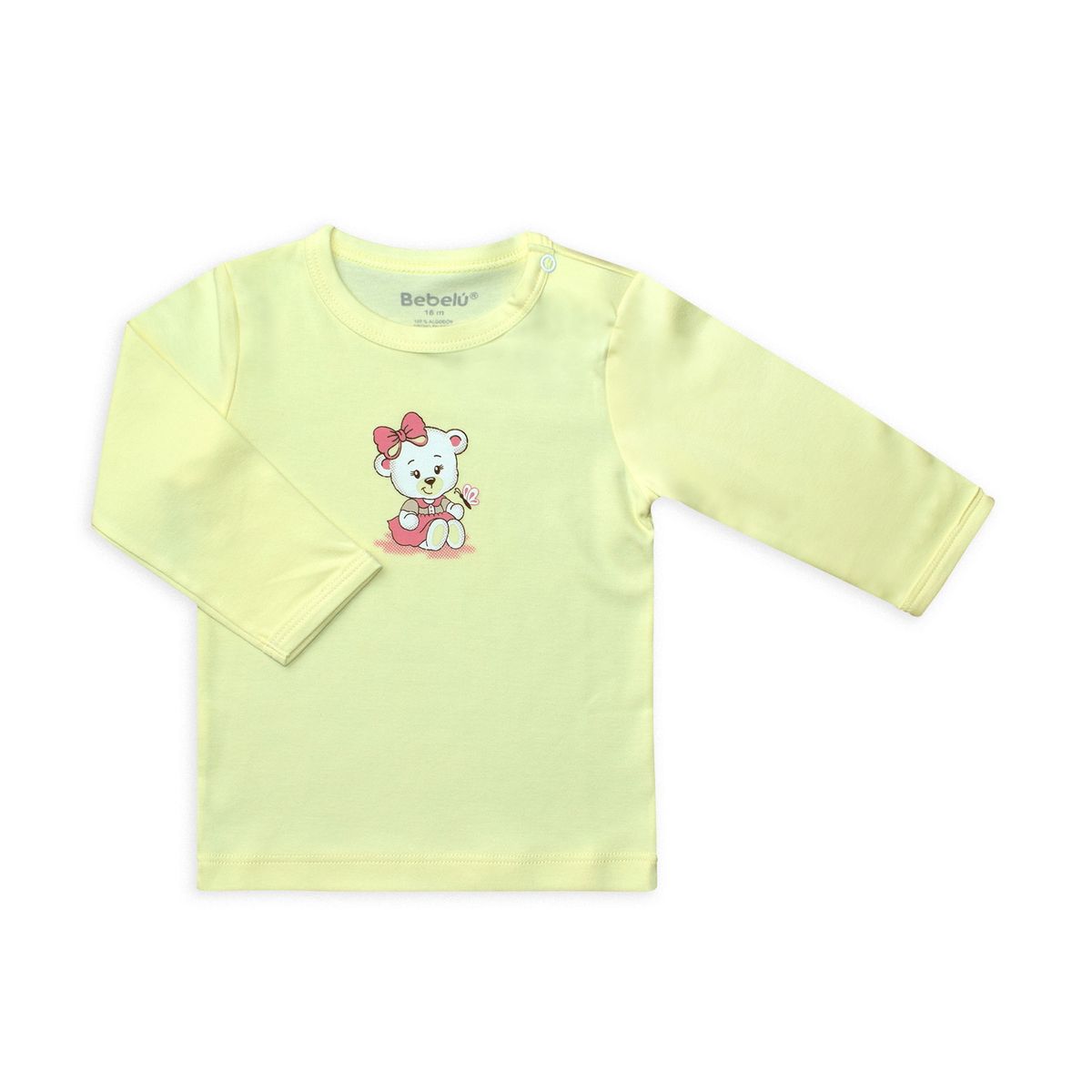 BEBELU - Polo Algodón Basico Niña ML Para Niña Bebelú