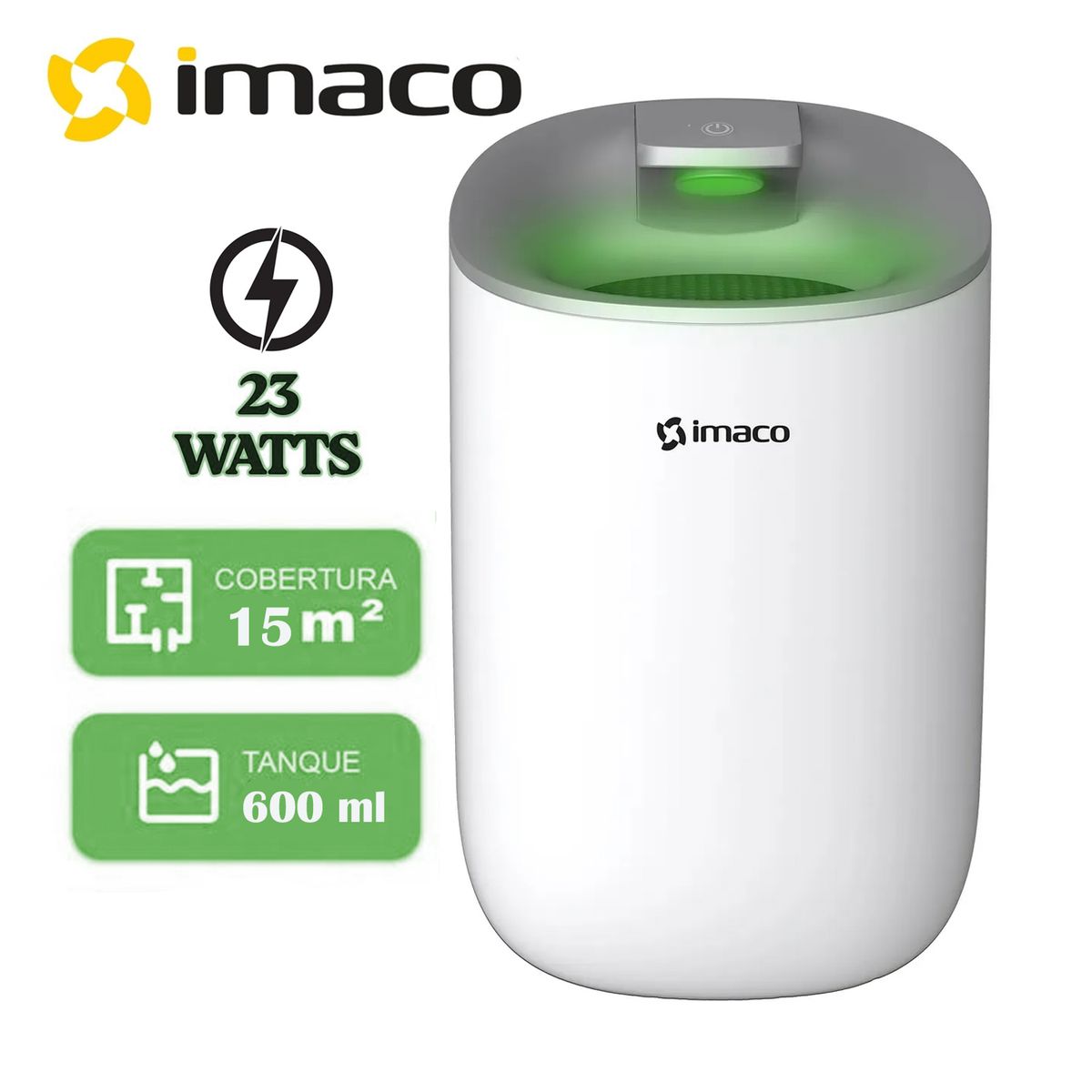 IMACO - Deshumedecedor de Closet Mecánico Imaco DHM200 600ml