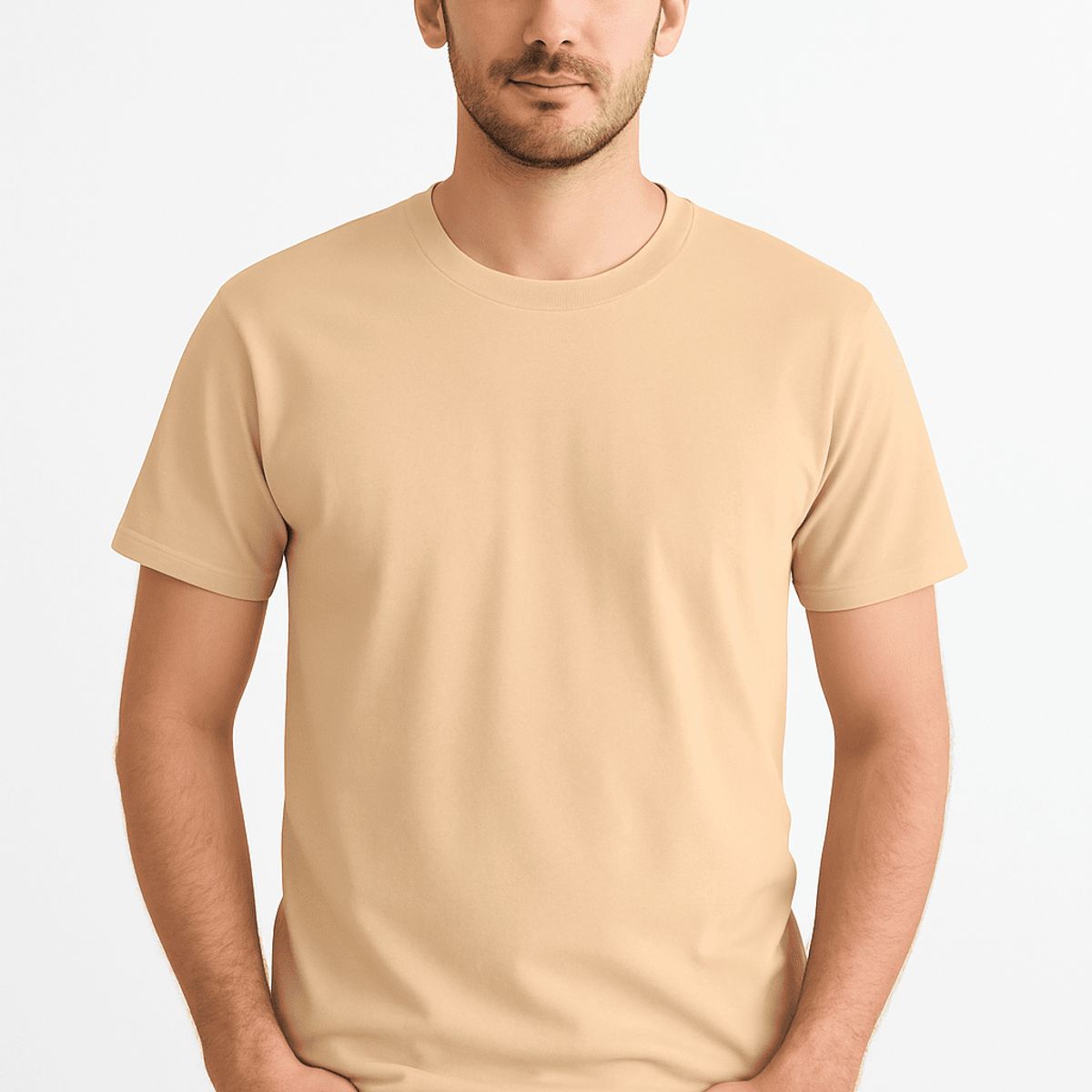 GENERICO - Polos Básicos Pack 3 - Color Beige