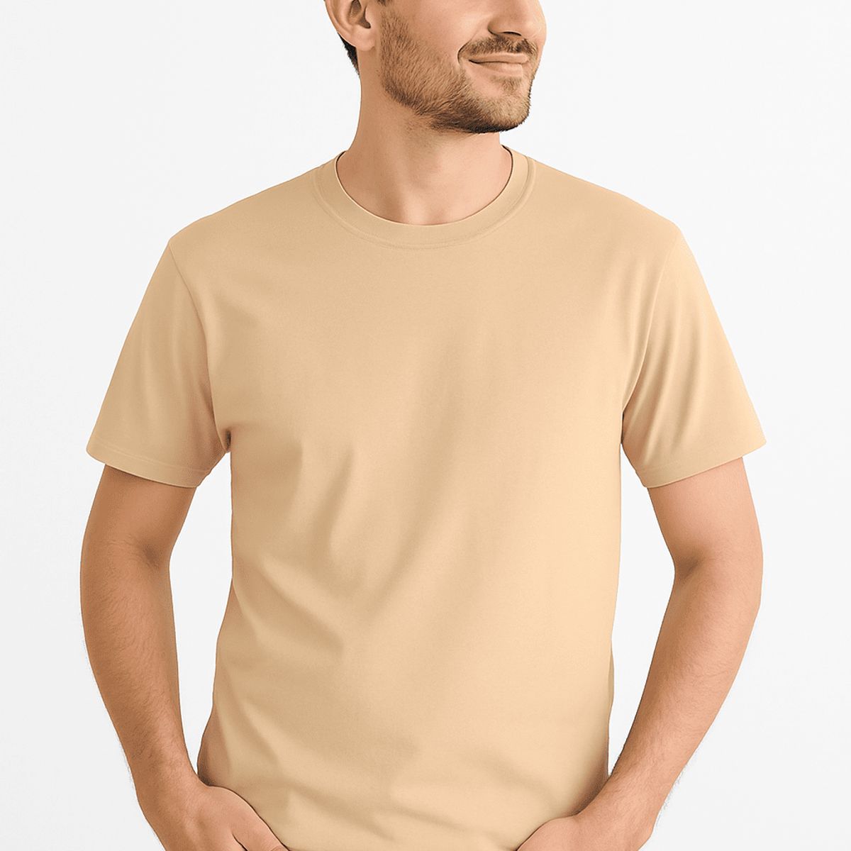 GENERICO - Polos Básicos Pack 3 - Color Beige