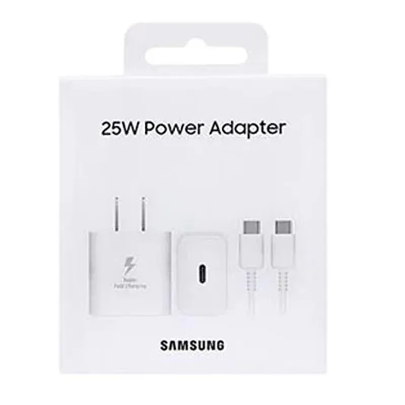 SAMSUNG - Cargador Samsung 25W Para Galaxy A26 - Blanco