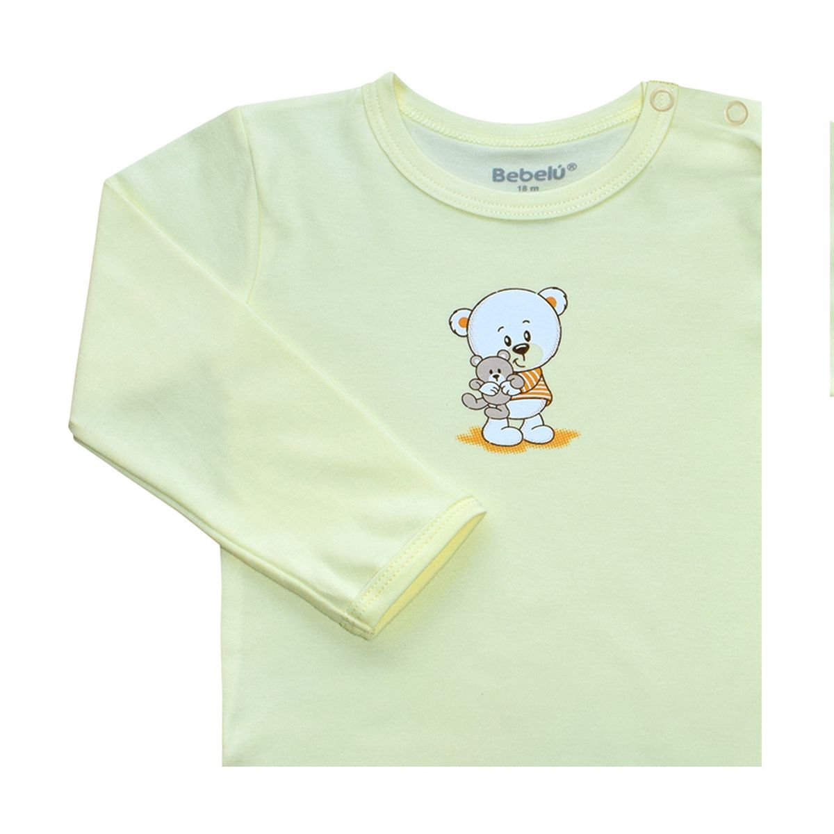 BEBELU - Body Algodón Basico ML Niño Para Niño Bebelú