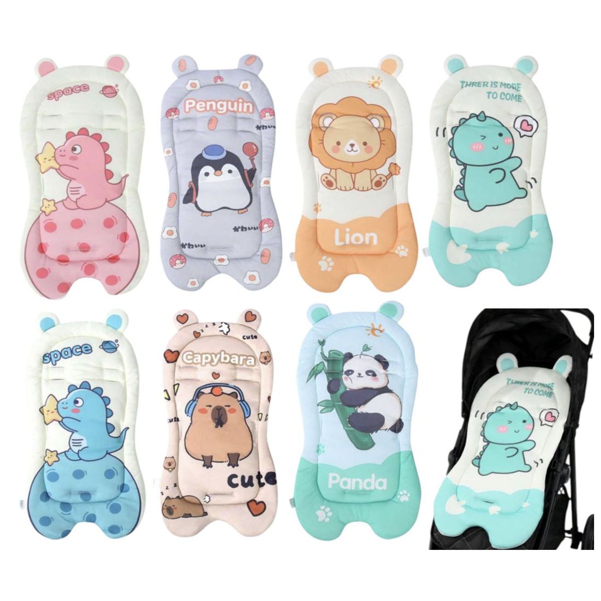 GENERICO - Cojín Para coche bebes Aleatorio x1