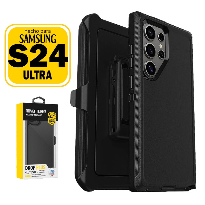 GENERICO - Adventurer Case Samsung S24 ULTRA Con Marca