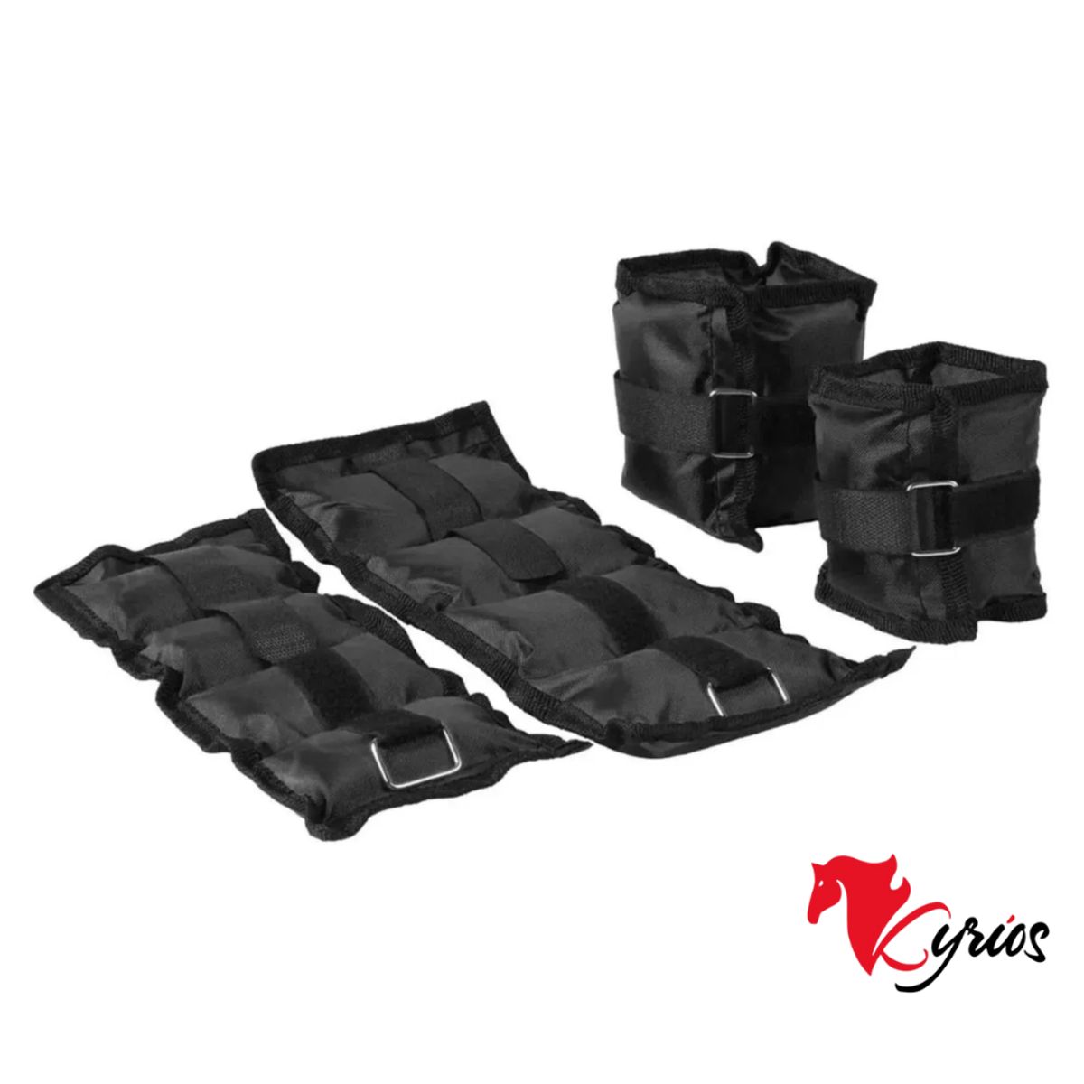 NO LOGO - PAR DE TOBILLERAS DE 3 KG PARA ENTRENAMIENTO