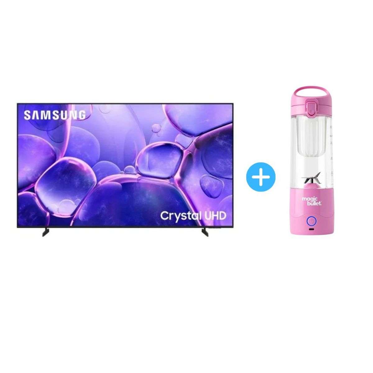 SAMSUNG - Combo Televisor Samsung 65 Smart Crystal UHD 4K 65U8000F + Licuadora Nutribullet MBPB50100FP