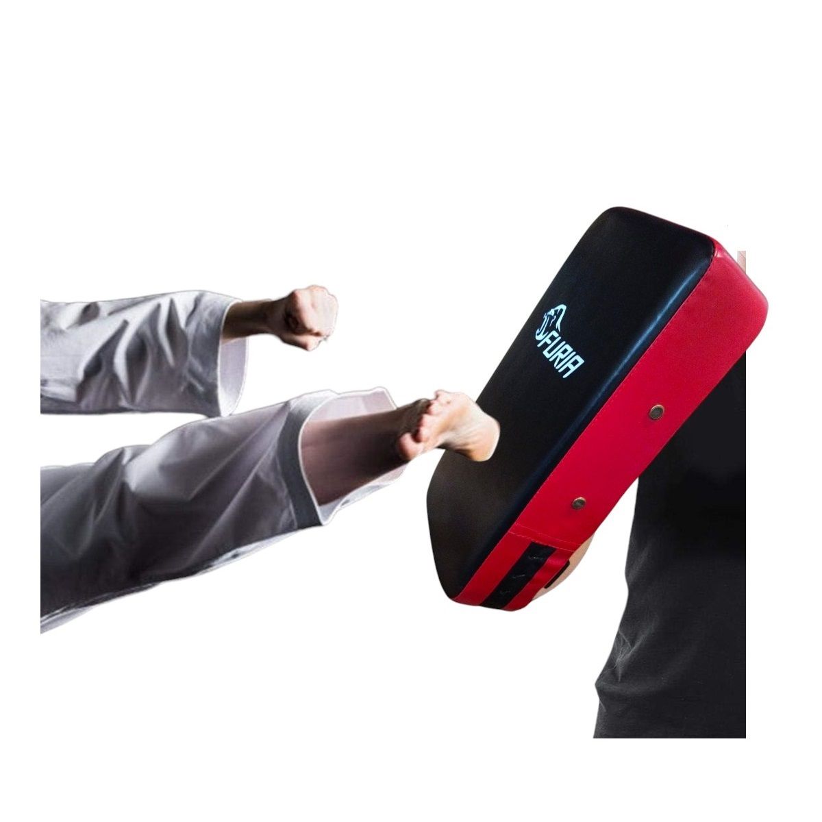 GENERICO - Escudo De Poder Golpes Pad Muay Thai Boxeo Karate Mma Rojo