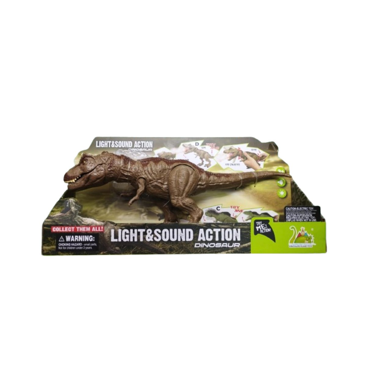 GENERICO - Dinosaurio Con Luces Sonido Y Efectos De Humo