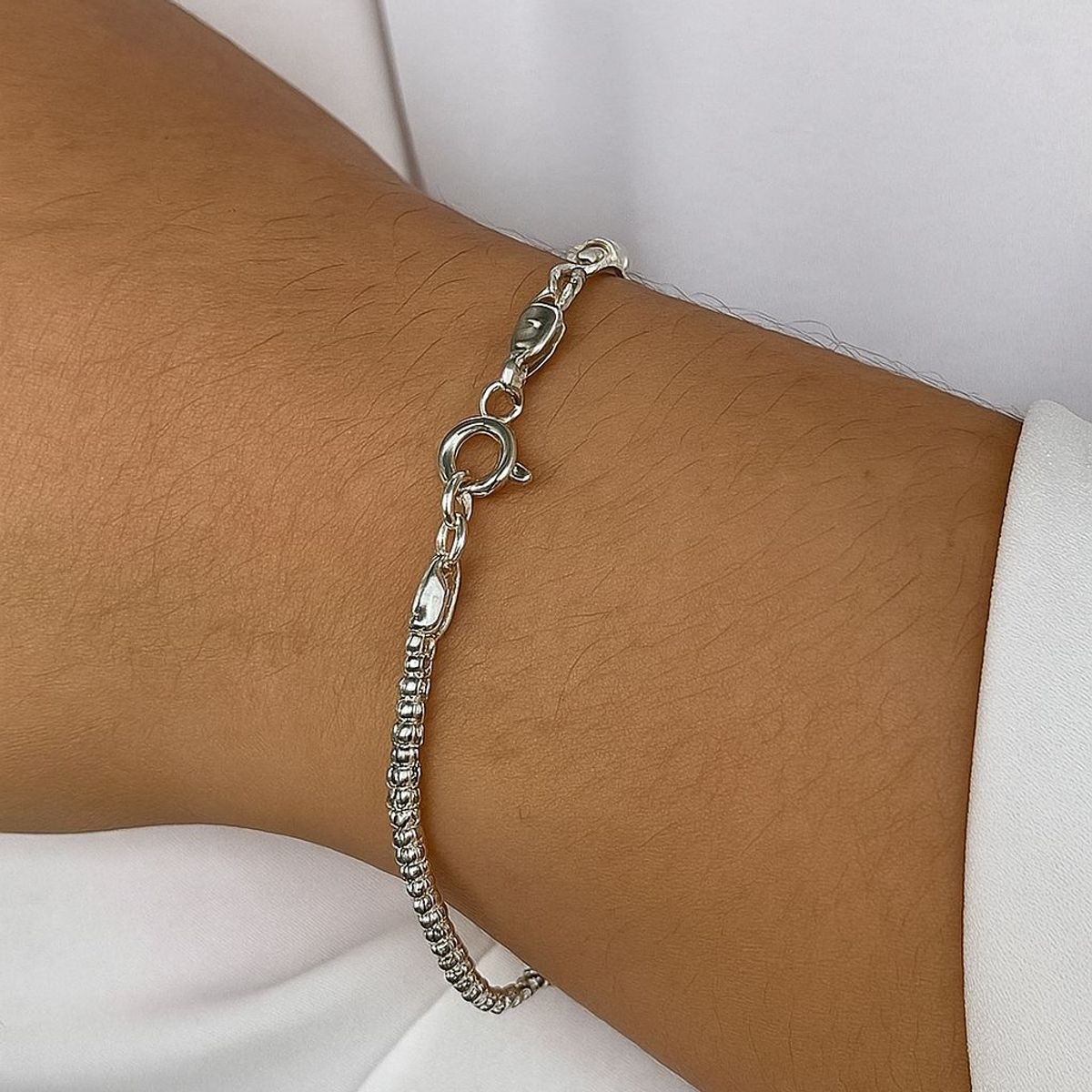 JOYERIA D'PILMER - PULSERA DE PLATA 950 SERPIENTE
