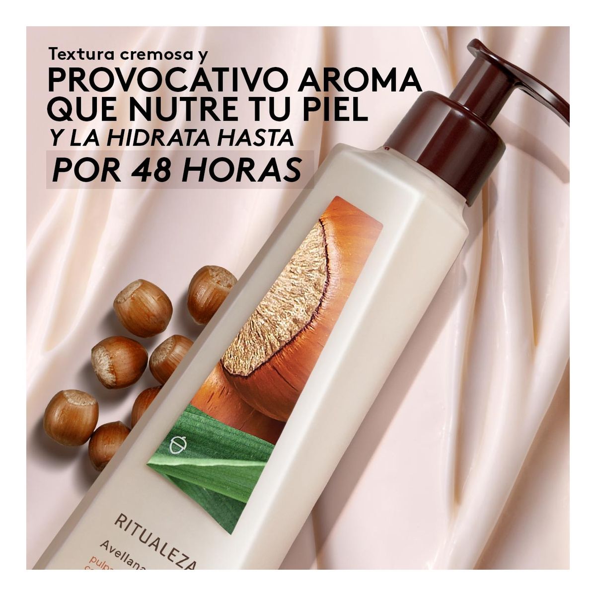 ESIKA - Crema pulpa nutritiva corporal Avellana ritualeza ésika