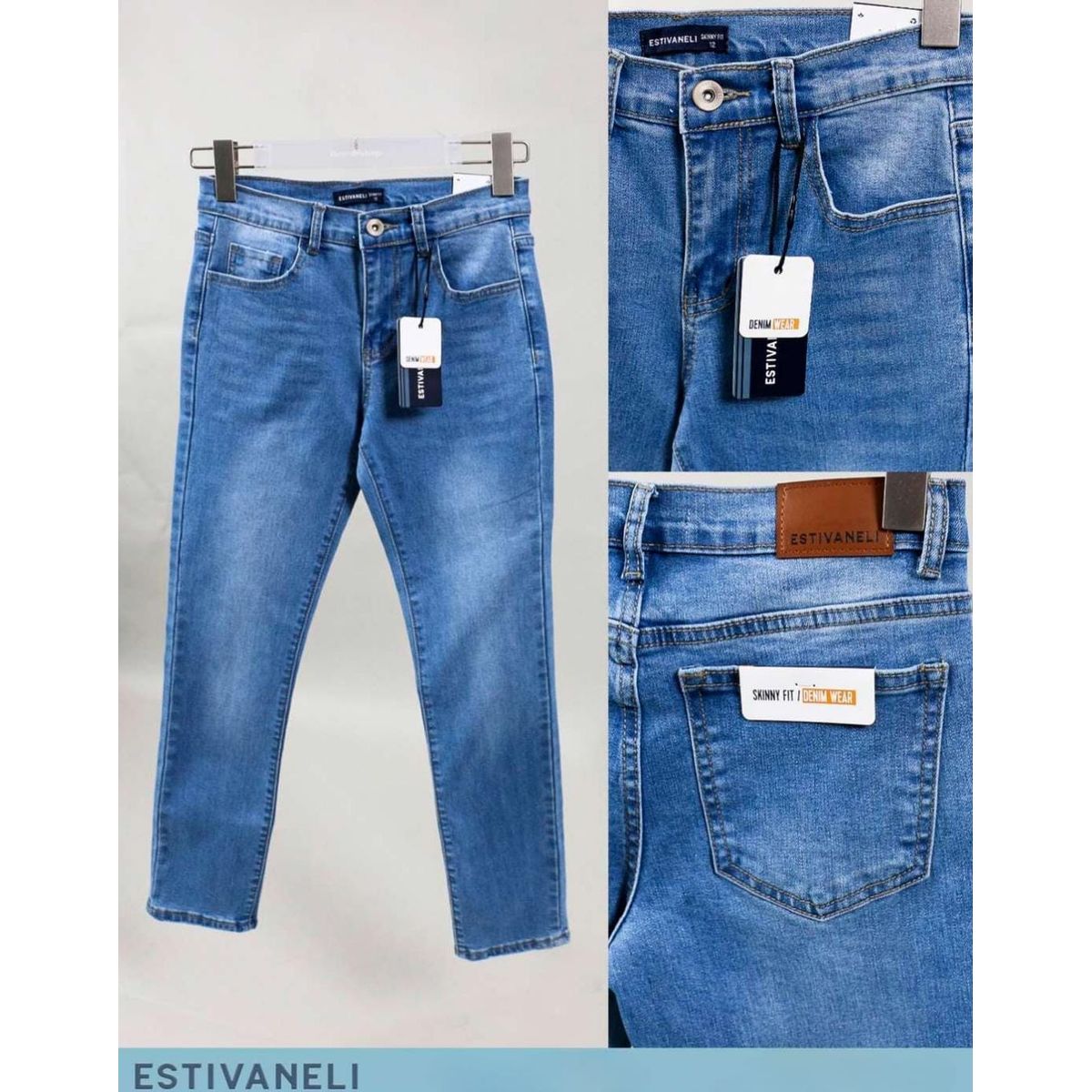 ESTIVANELI - Jeans Skinny para Niño Estivaneli
