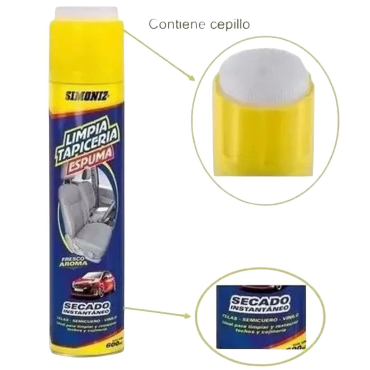 GENERICO - SIMONIZ - LIMPIEZA FACIL PARA ASIENTOS Y TAPIZADOS