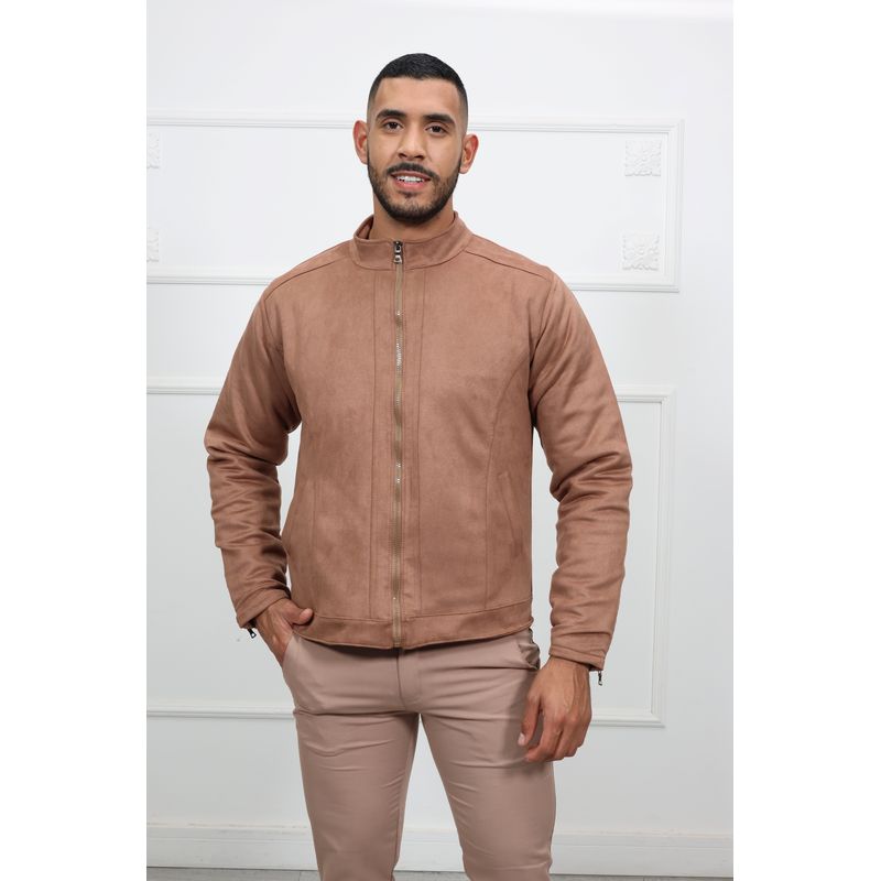 GENERICO - Casaca Hombre Gamuza HEDS - chocolate