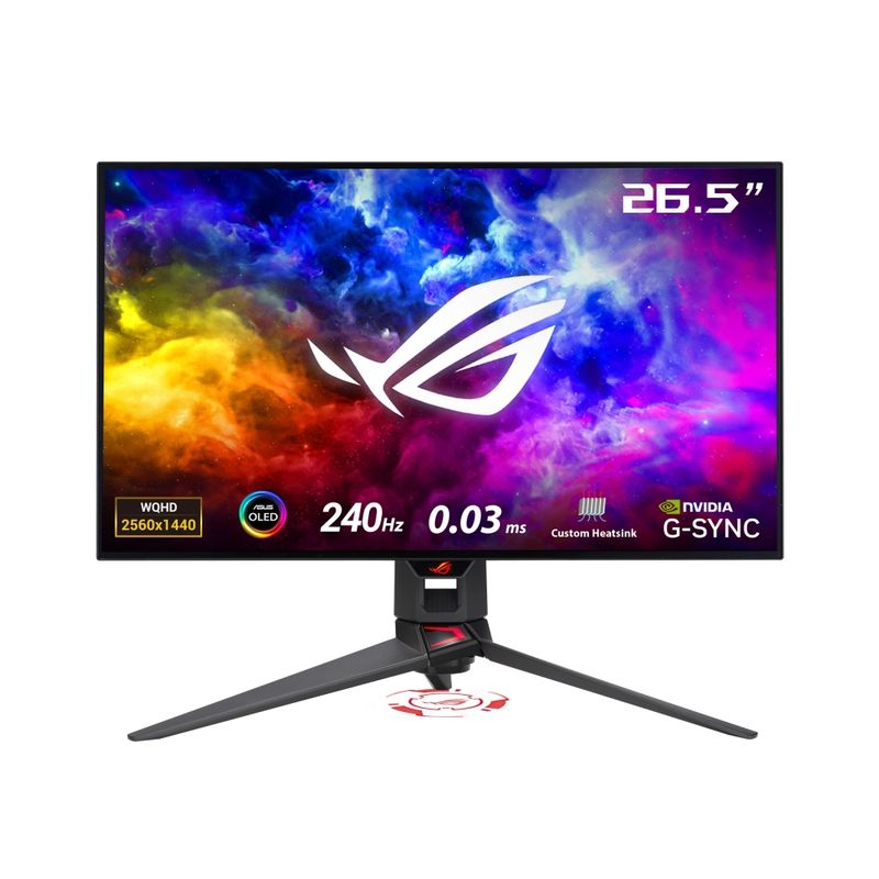 ASUS - ASUS ROG Swift OLED 27 Gaming Monitor - Panel OLED HDMI USB y Dis