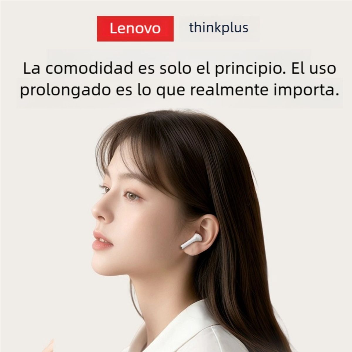 LENOVO - Audífonos Bluetooth Lenovo LP27 Pro Rosa