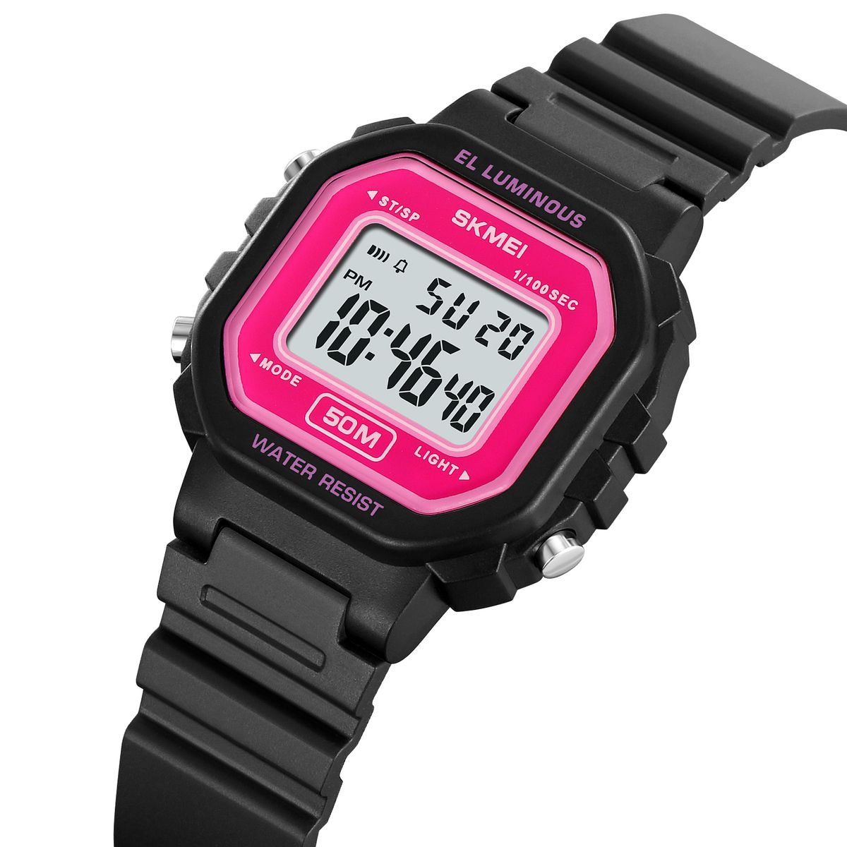 Skmei - Reloj Skmei 2326 Negro Correa Silicona para Dama